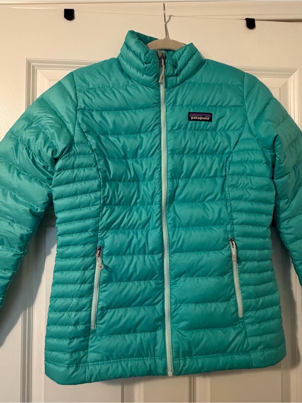 Patagonia Women's Turquoise Packable Puffer Jacket